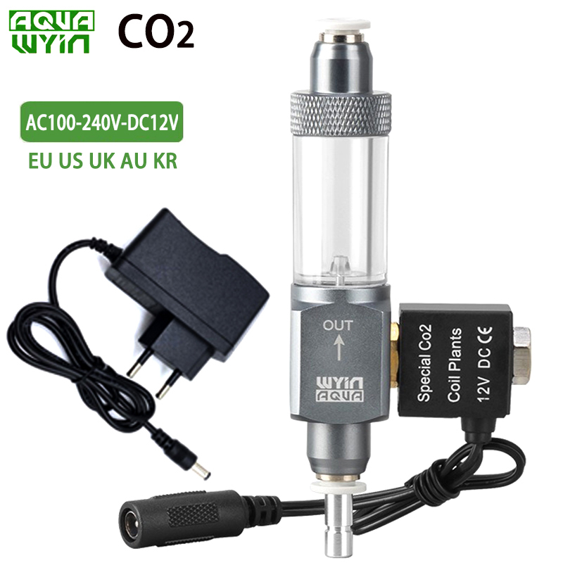 Planted Aquarium Co2 - Aquarium CO2 Solenoid Valve Bubble Meter