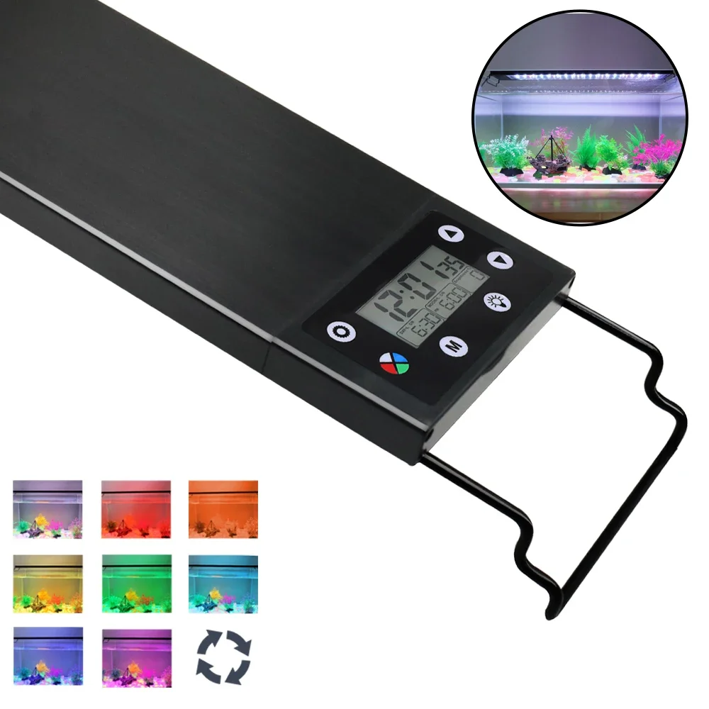 Aquarium Planted Tank Light - IP68 Waterproof Aquarium LED Light, Full