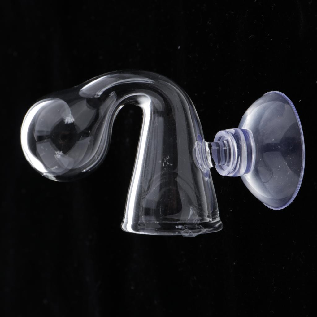 Glass Co2 Drop Checker - Aquarium CO2 Monitor Glass Drop Checker