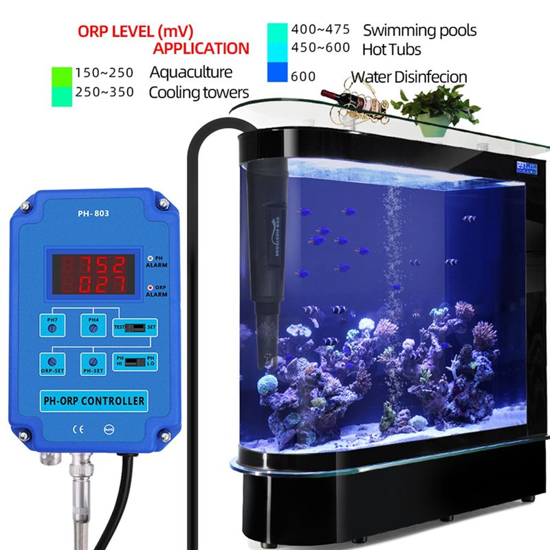 A01E-Digital 2&1 PH ORP Monito - огляд і ціна Planted Aquarium Ph