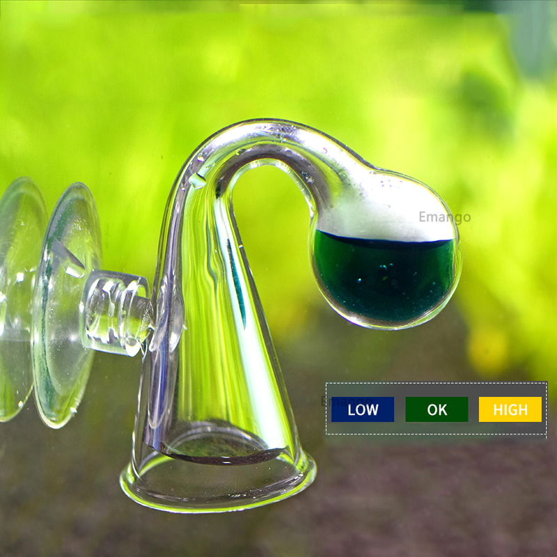 CO2 Fish Tank Diffuse Glass Dr - огляд і ціна Glass Co2 Drop Checker