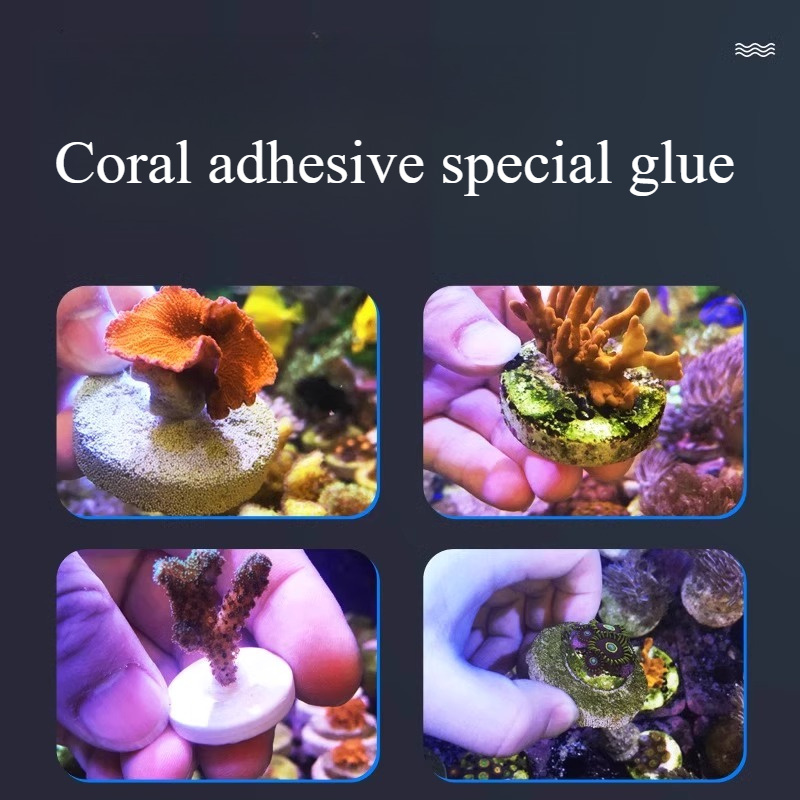 SPS LPS Coral Reef Frags Plug  - огляд і ціна Aquarium Plant Glue Gel