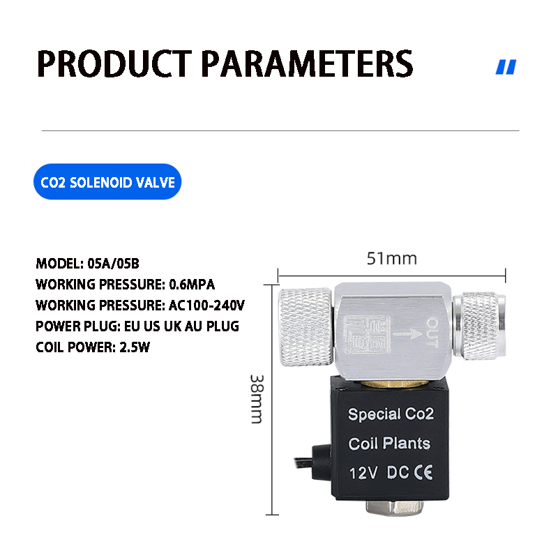 ZRDR Aquarium Co2 Solenoid Val - огляд і ціна Planted Aquarium Co2