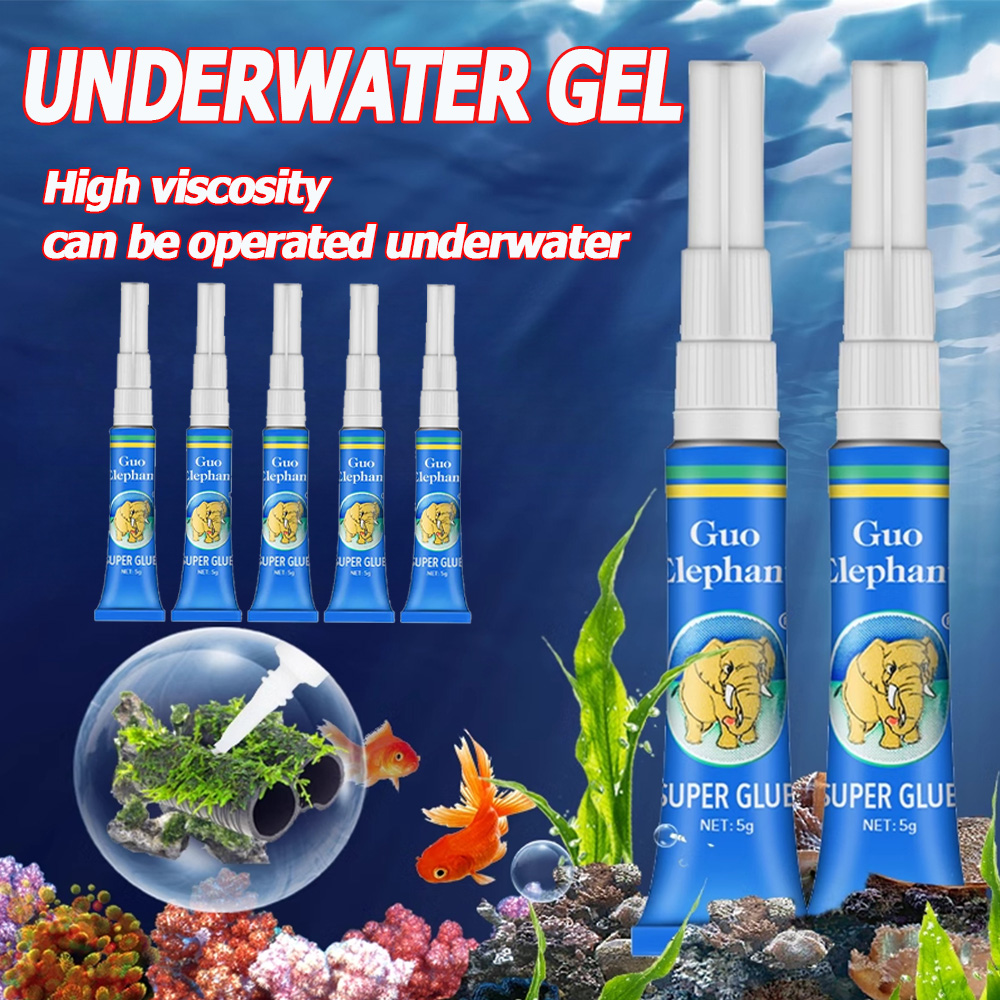 3/5/10Pcs Fish Tank Landscapin - огляд і ціна Aquarium Plant Glue Gel