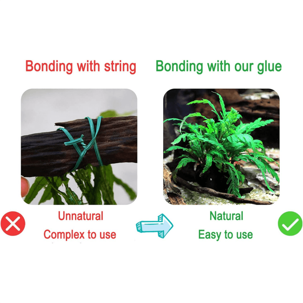 Aquarium Glue Instant Adhesive - огляд і ціна Aquarium Plant Glue Gel