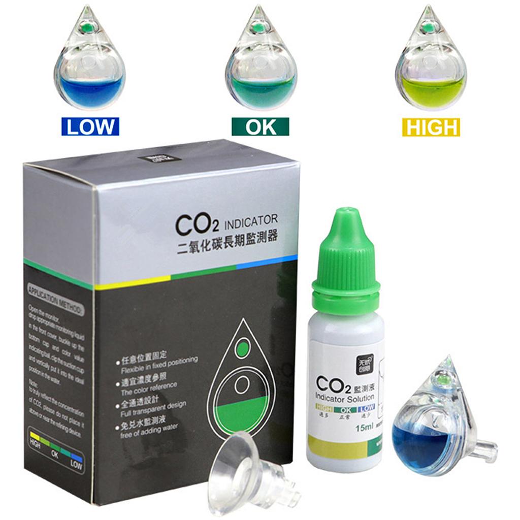 CO2 Drop Checker Aquarium Moni - огляд і ціна Glass Co2 Drop Checker