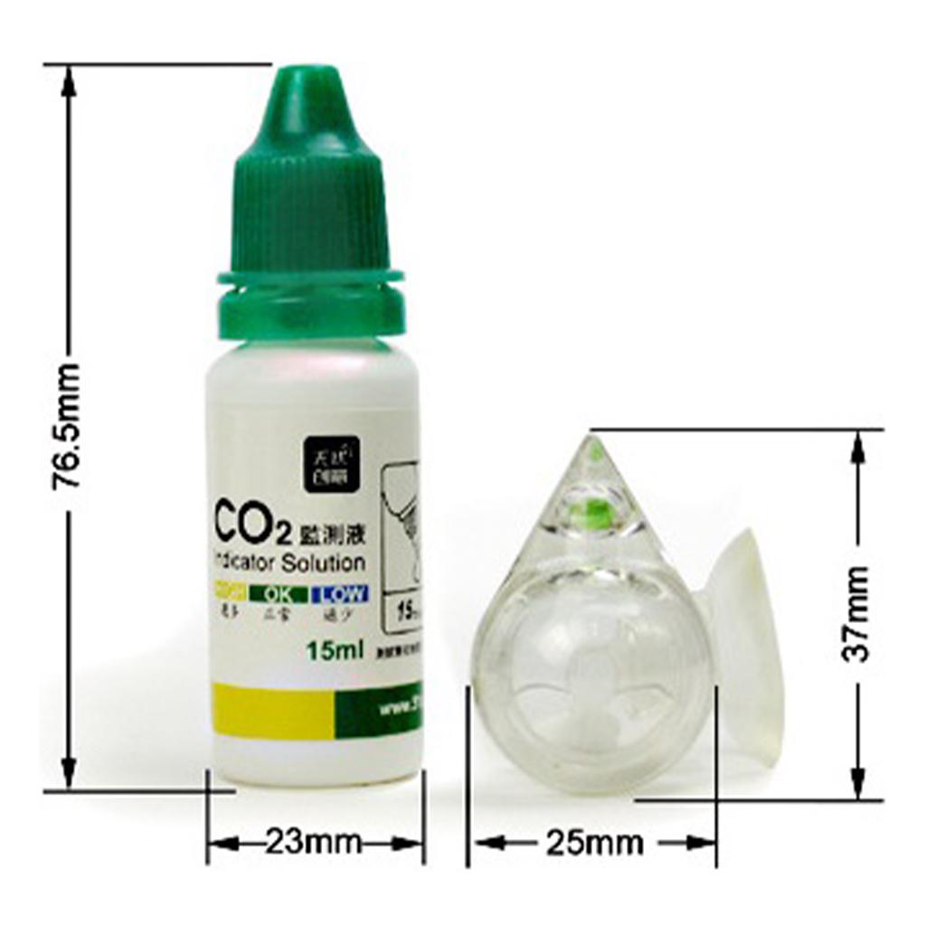CO2 Drop Checker Aquarium Moni - огляд і ціна Glass Co2 Drop Checker