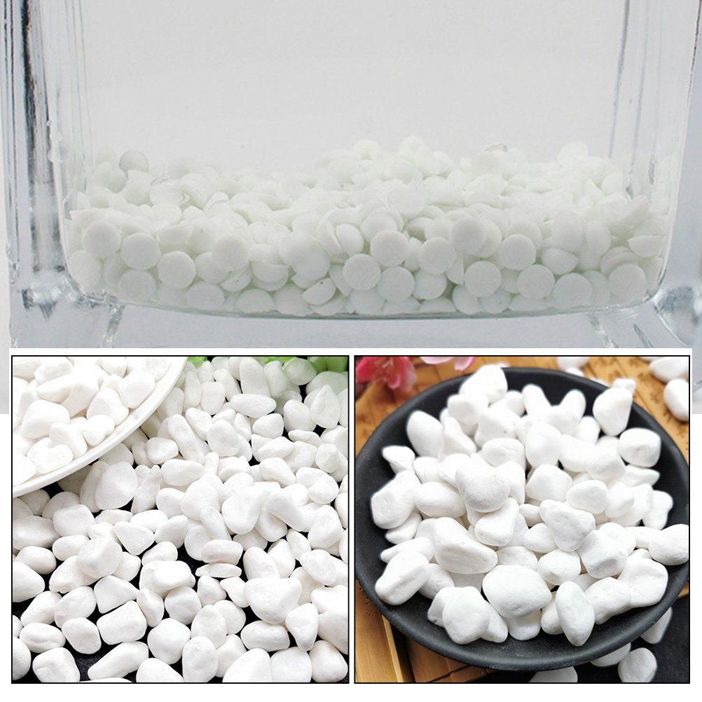1Set White Small Stones Decora - огляд і ціна Planted Aquarium With Gravel