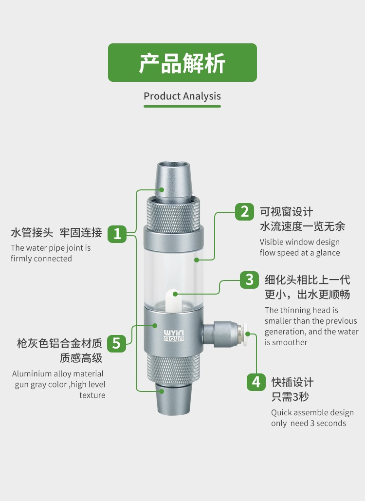 Aquarium CO2 Diffuser Observab - огляд і ціна Glass Co2 Drop Checker