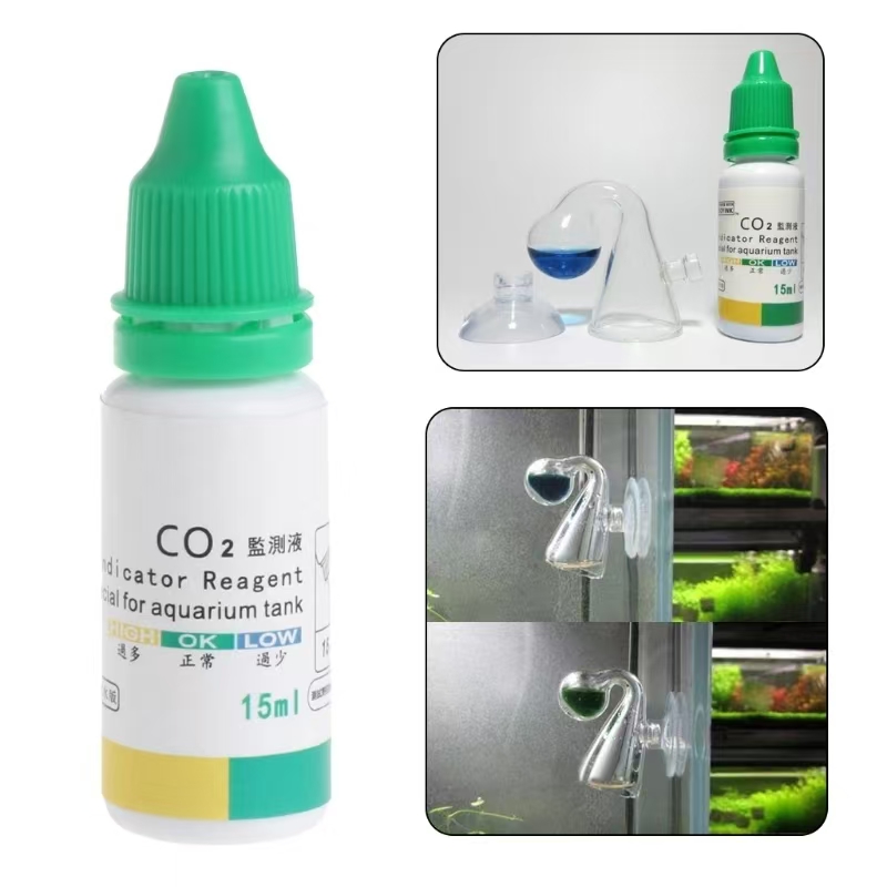 Aquarium CO2 Indicator Solutio - огляд і ціна Glass Co2 Drop Checker