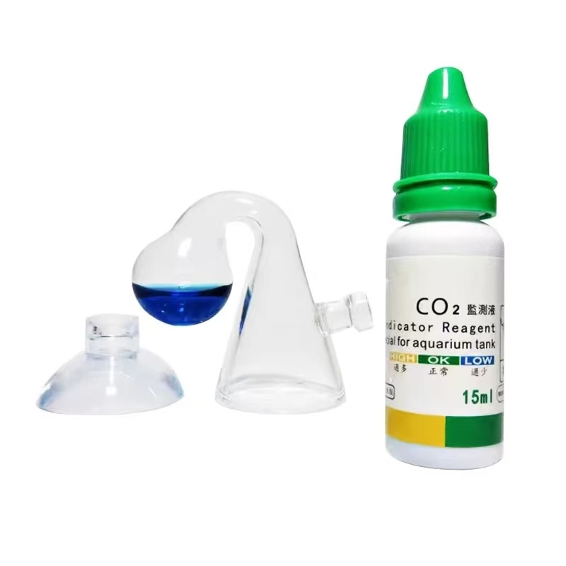 Aquarium CO2 Indicator Solutio - огляд і ціна Glass Co2 Drop Checker