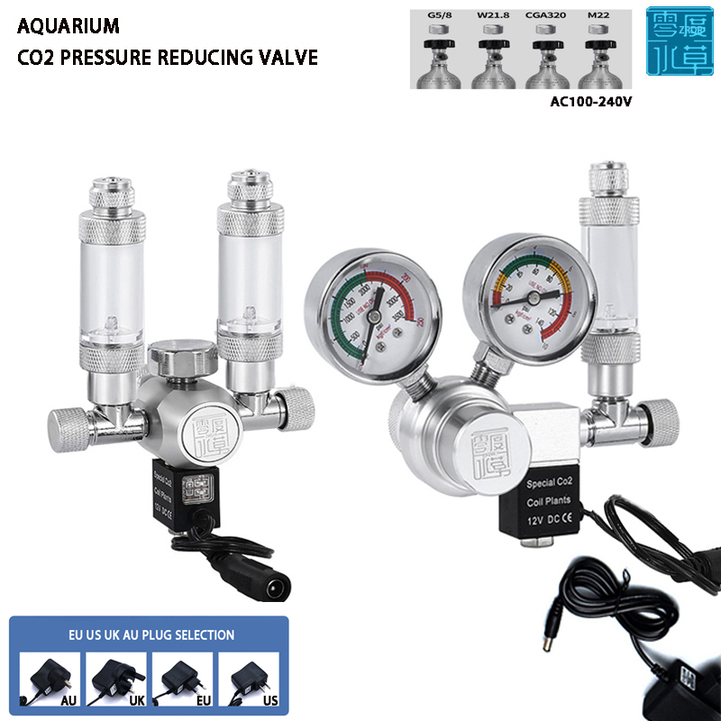 Aquarium CO2 Regulator Solenoi - огляд і ціна Planted Aquarium Co2