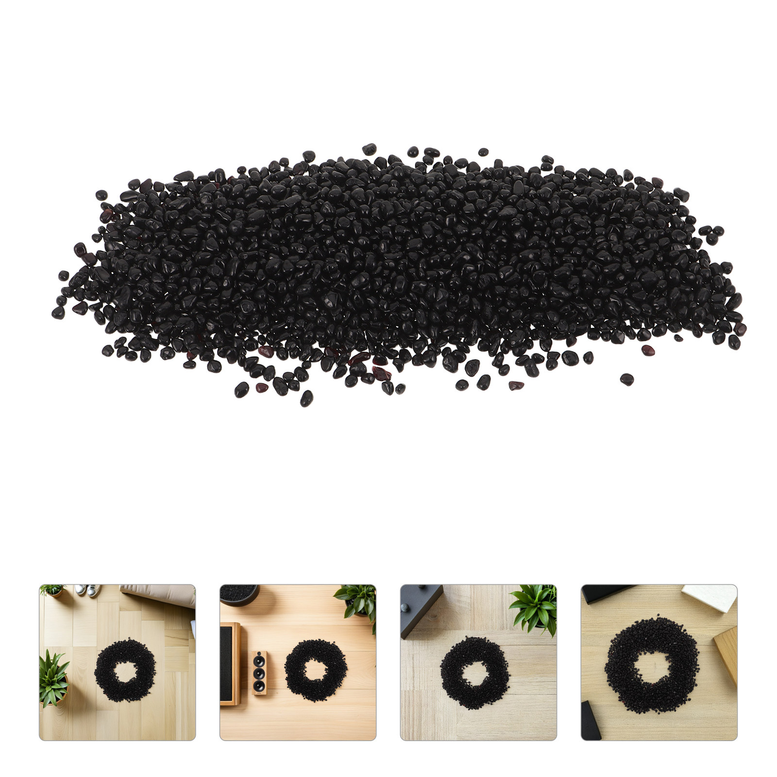 Black Gravel Aquarium Decorati - огляд і ціна Planted Aquarium With Gravel