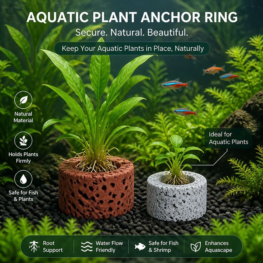 10Pcs Weighted Ring Aquatic Pl - огляд і ціна Planted Aquarium Pictures