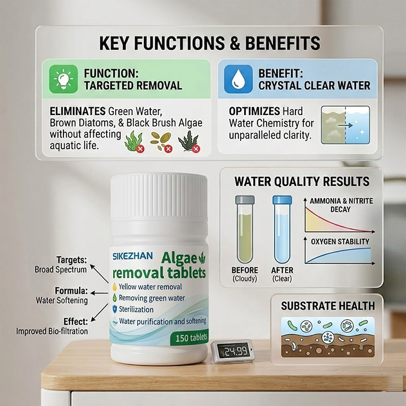 Fast Algae Remover Tablets Fis - огляд і ціна Planted Aquarium Algae Remover