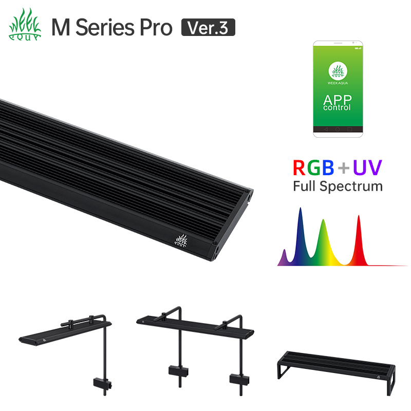 Week Aqua M Series RGB UV LED  - огляд і ціна Aquarium Planted Tank Light