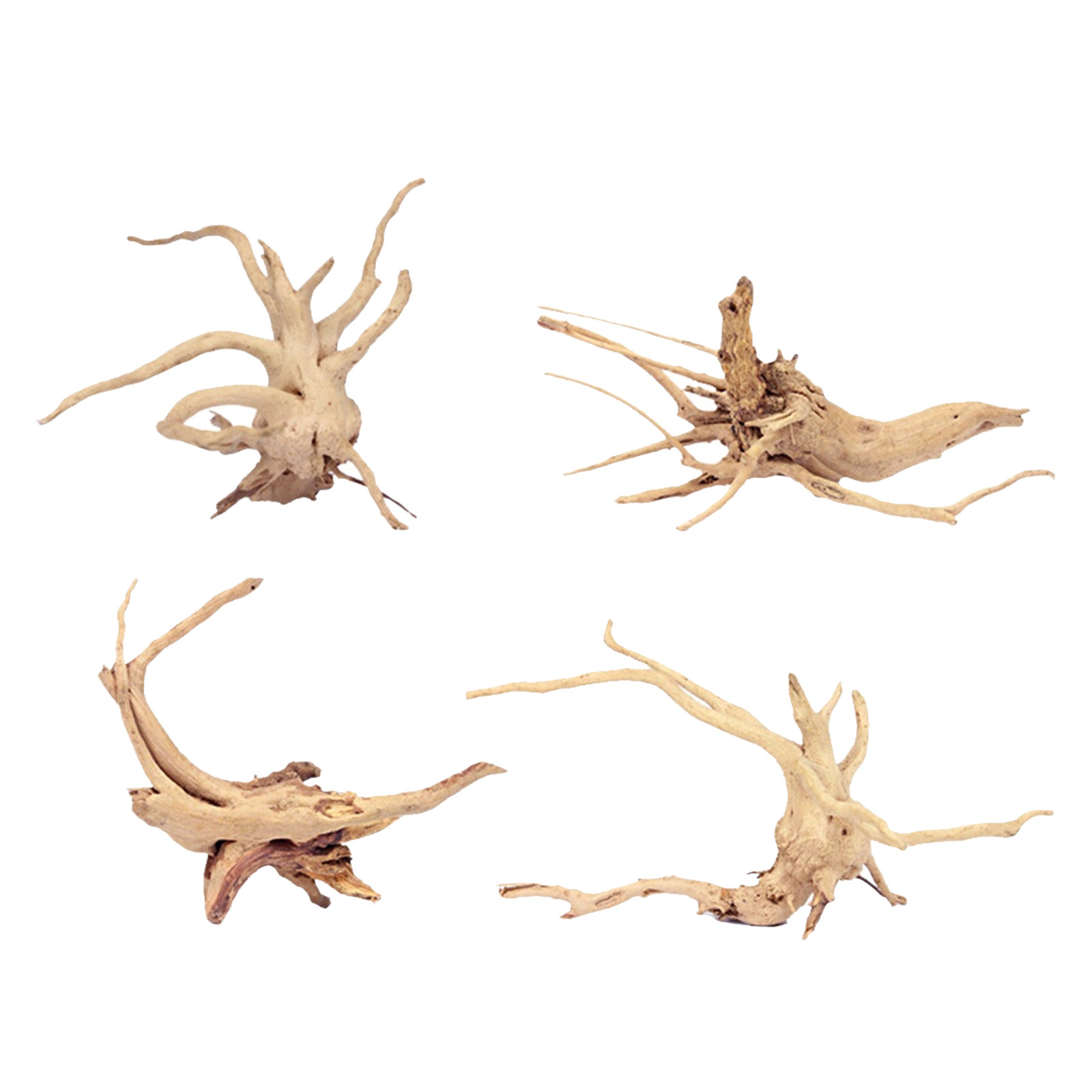 4Pcs Natural Driftwood Branch  - огляд і ціна Planted Aquarium Ph